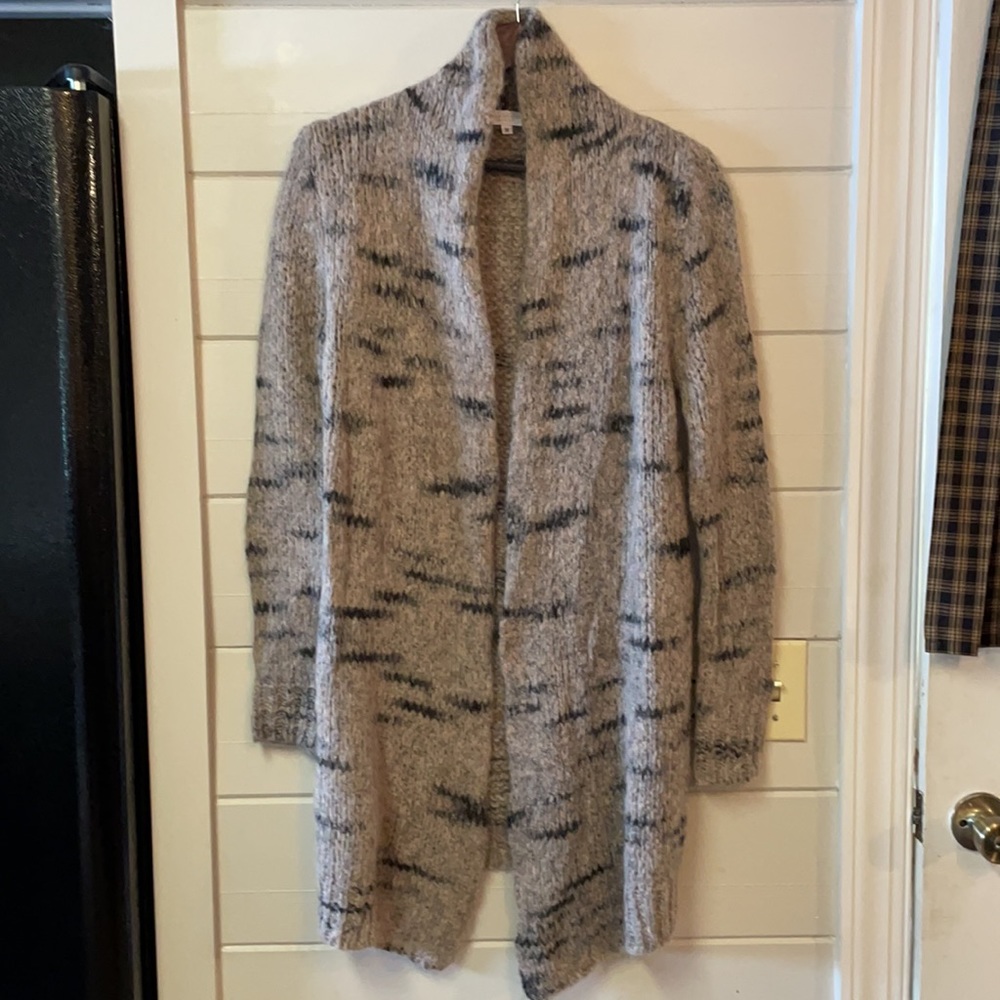 Paola Manfredi Wool/Mohair Blend Paola Manfredi Open Cardigan Sweater Size S.